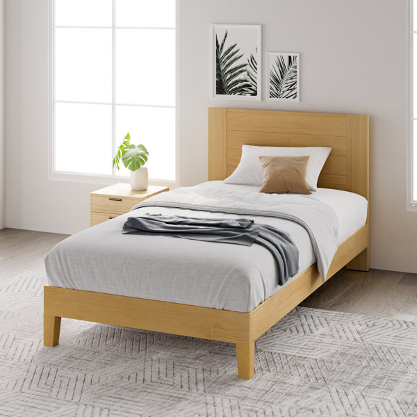 Union Rustic Kira Solid Wood Low Profile Platform Bed & Reviews Wayfair